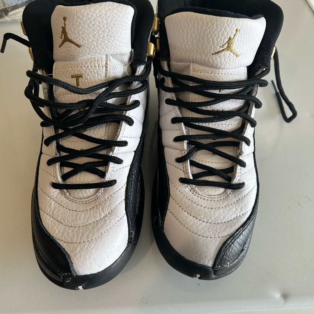 Air Jordan White and Black Sneakers